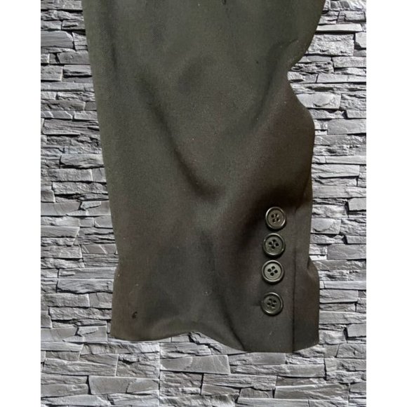 Men's Gianfranco Ruffini Black Suit Jacket Size 42, Worn Once - Picture 9 of 13